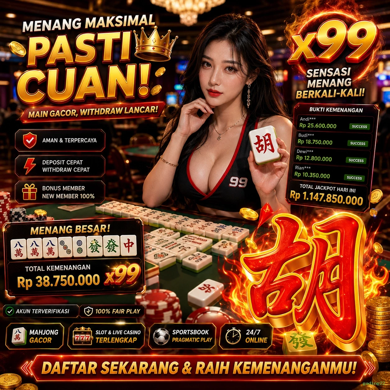 gading22 Tutorial Pemain