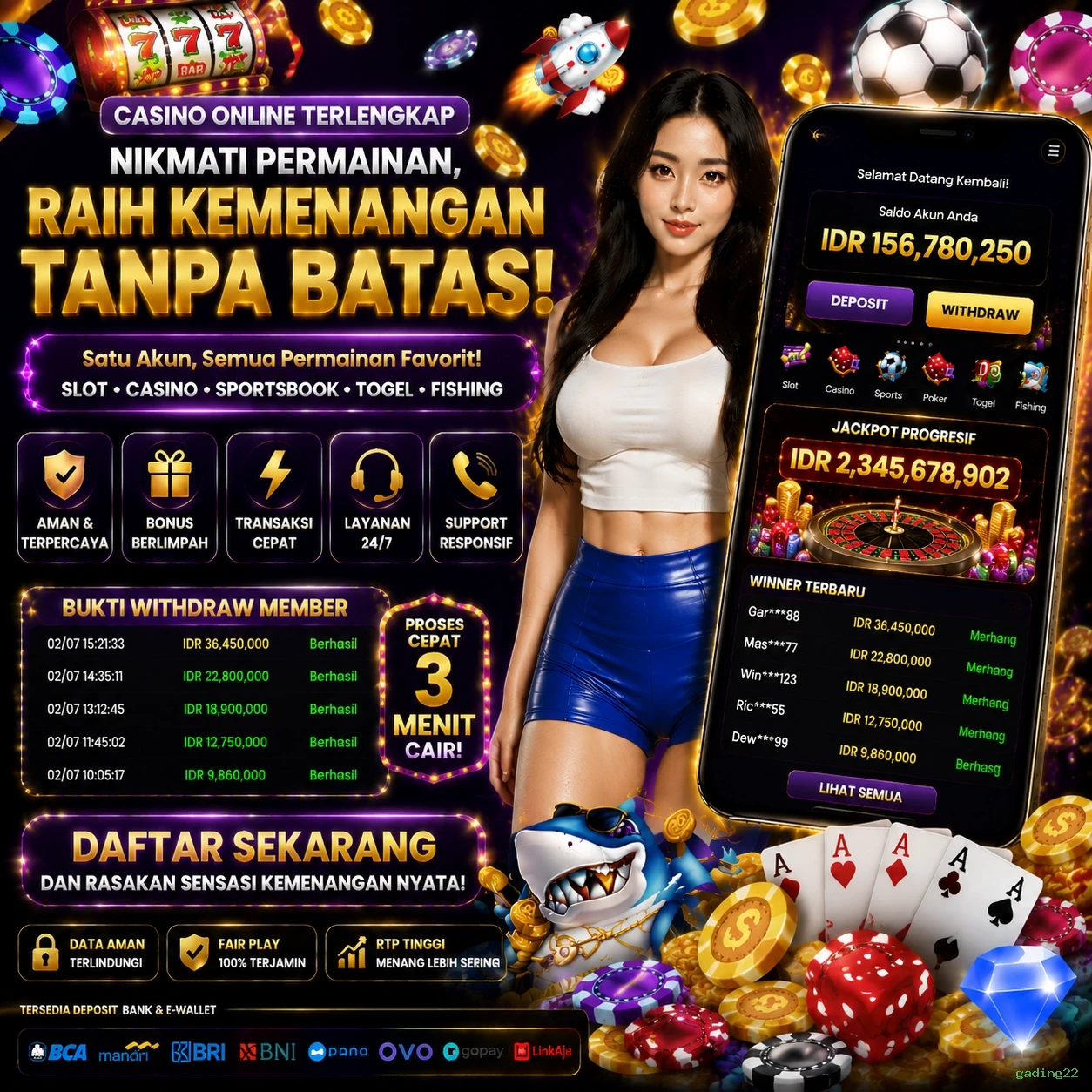 Mengenal Fitur Menarik di Situs gading22